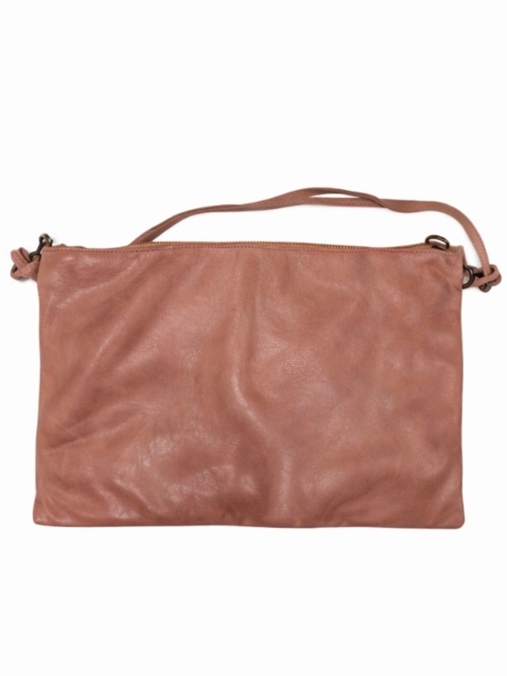 Italian Leather Studded Star Crossbody Bag Boho Festival Pink Mauve Small Purse - Picture 5 of 8